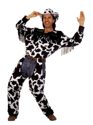 Disfraz de Vaquero Vaca Hombre - Disfraces del Vaqueros Adultos
