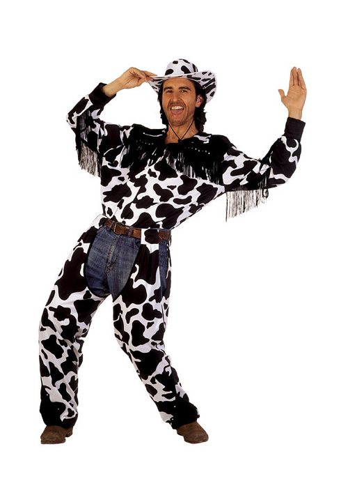 Disfraz de Vaquero Vaca Hombre - Disfraces del Vaqueros Adultos