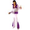 Disfraz de Rey del Rock Morado Hombre - Disfraces de Rock y Punk para Hombres