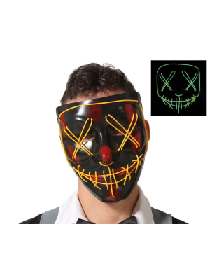 Mascara Asesino Purgador con Luz Led - Complementos de la Purga