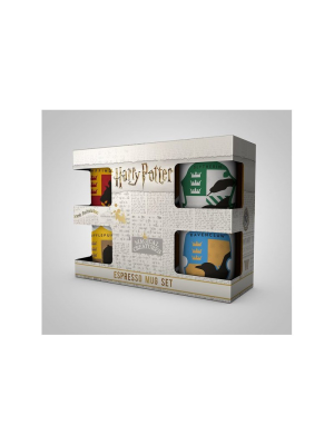 Pack de 4 Tazas Espresso House Pride Harry Potter - Regalos de Harry Potter