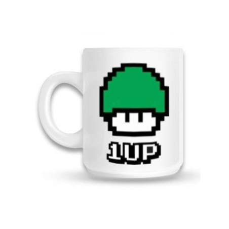 Taza Super Mario SUPER MARIO BROS - 1 UP