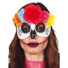 Antifaz  Catrina  Flores