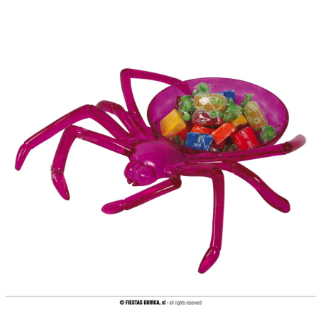 Plato Araña Lila