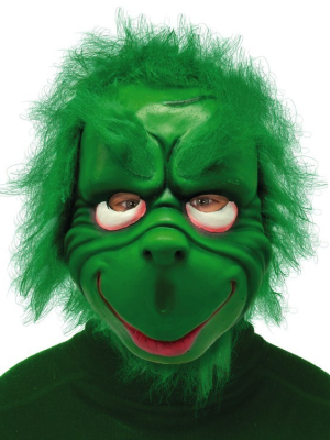 Marcara Duende Verde Gruñon - Mascaras de Cine
