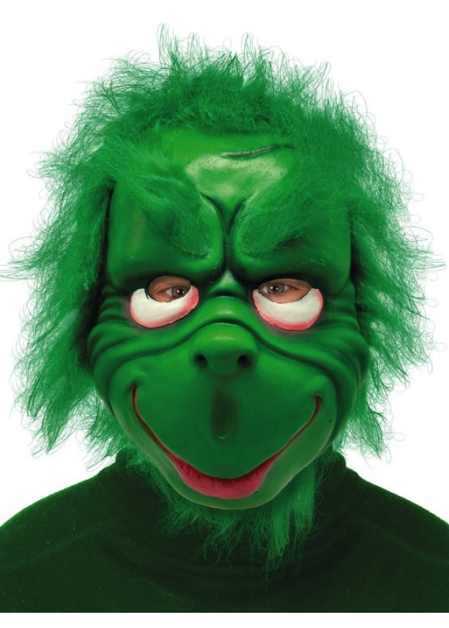 Marcara Duende Verde Gruñon - Mascaras de Cine
