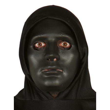 Mascara Negra Rigida - Mascaras de Caras