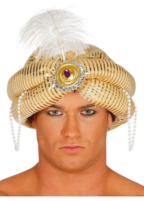 Turbante Maraja Oro - COMPLEMENTOS POR CATEGORIA