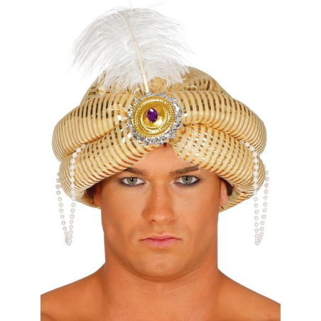Turbante Maraja Oro - COMPLEMENTOS POR CATEGORIA