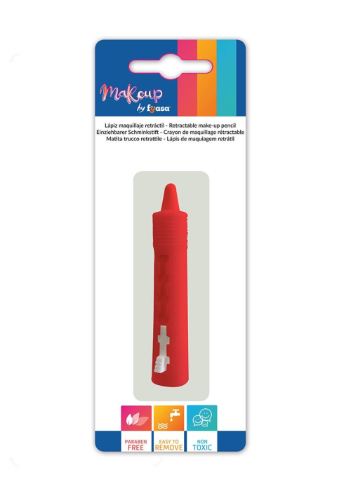 Barra de Maquillaje Retractil Rojo - Maquillaje