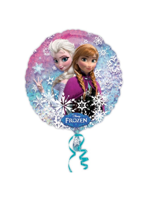 Globo Disney de Frozen Metalizado 45cm - Fiestas de Cumpleaños de Frozen