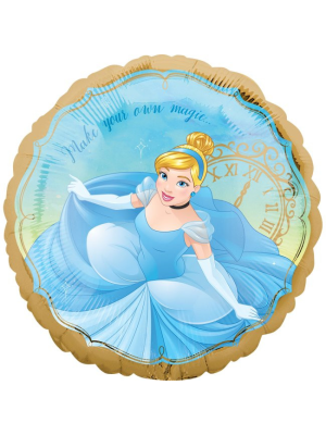 Globo Princesas Disney Cenicienta 18/45cm - Fiestas de Cumpleaños de Princesas