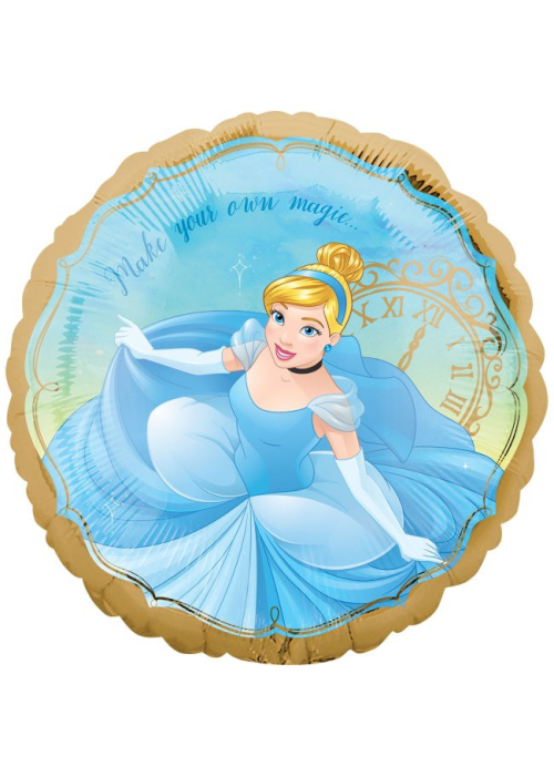 Globo Princesas Disney Cenicienta 18/45cm - Fiestas de Cumpleaños de Princesas