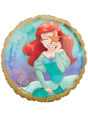 Globo Princesas Disney Ariel 18/45cm - Fiestas de Cumpleaños de Princesas