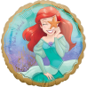 Globo Princesas Disney Ariel 18/45cm - Fiestas de Cumpleaños de Princesas