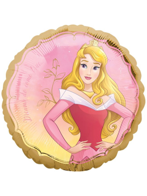 Globo Princesas Disney Aurora 18/45cm - Fiestas de Cumpleaños de Princesas