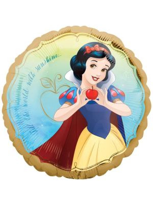 Globo Princesas Disney Blancanieves 18/45cm - Fiestas de Cumpleaños de Princesas