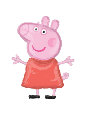 Globo Metalizado de Peppa Pig - Fiestas de Cumpleaños de Peppa Pig