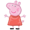 Globo Metalizado de Peppa Pig - Fiestas de Cumpleaños de Peppa Pig