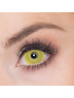 Les Lentilles De Coucher De Soleil Jaune