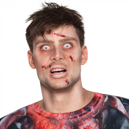 Lentillas de Blancas - Accesorios Halloween
