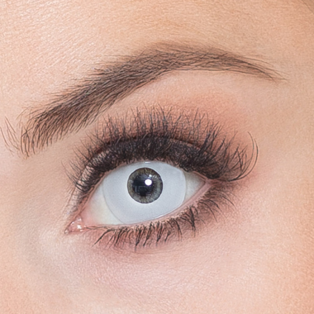 Lentillas de Blancas - Accesorios Halloween