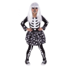 Disfraz de Catrina Fluorescente Infantil - Disfraces Calaveras y Esqueletos