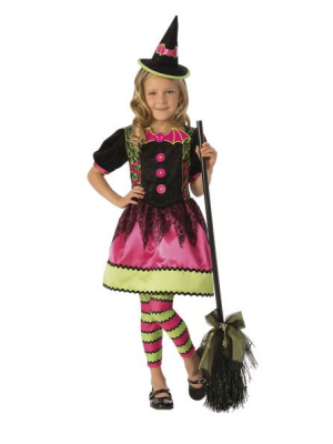 Disfraz de Bruja Vampirita Infantil - Disfraces de Brujas y Hechiceros para Niñas