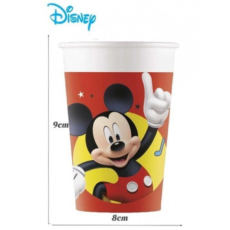 Vasos Mickey 8 Unidades