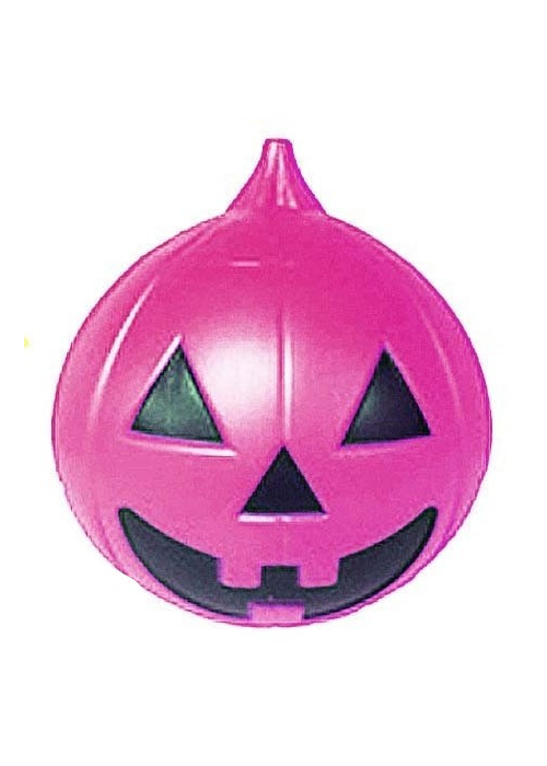 Calabaza Rosa  con Luz