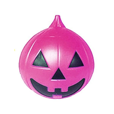Calabaza Rosa  con Luz