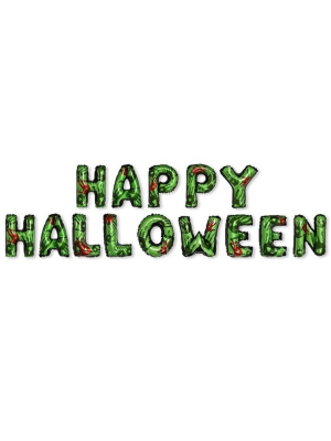 Comprar Globos Letras Happy Halloween - Guirnaldas y Globos