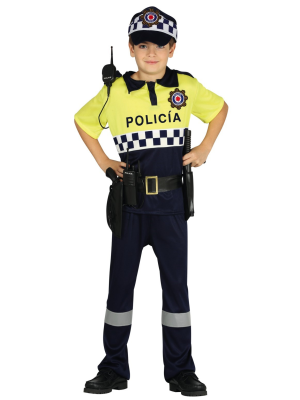 Disfraz de Policia Municipal Infantil - Disfraces de Policias y Presos para Niños