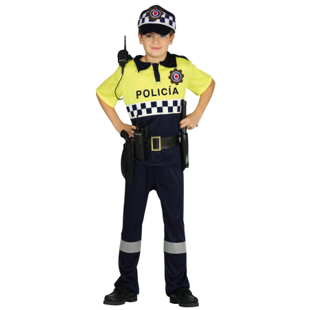 Disfraz de Policia Municipal Infantil - Disfraces de Policias y Presos para Niños