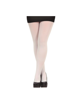Panty Blanco Adulto - Medias y Pantys