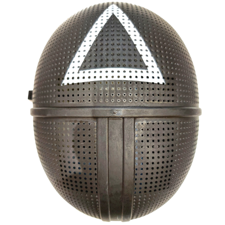 Mascara de El Juego del Calamar Triangulo rigida - Mascaras Halloween