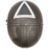 Mascara de El Juego del Calamar Triangulo rigida - Mascaras Halloween
