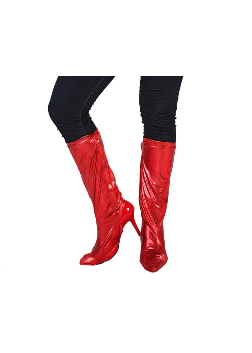 CUBREBOTAS PIEL ROJA - Tienda de Disfraces Online