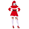 Disfraz de Mama Noel con Capa - Disfraces Navideños para Mujer