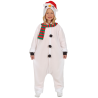 Disfraz de Muñeco de Nieve Pijama Infantil