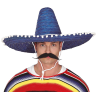 Sombrero Mejicano 60cm Azu - COMPLEMENTOS POR CATEGORIA