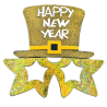 Gafas Happy New Year Oro - Gafas para Cotillon