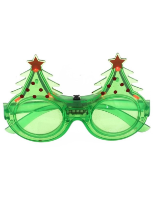 Gafas Arboles de Navidad con Luz - Gafas para Cotillon