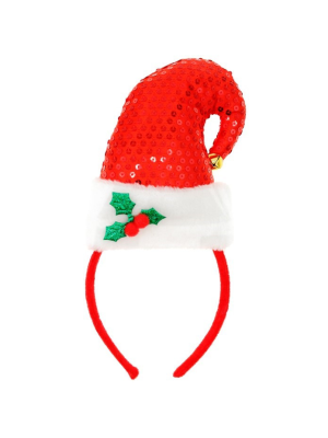 Diadema Noel Lentejuelas - Gorros y Diademas para Cotillon