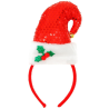 Diadema Noel Lentejuelas - Gorros y Diademas para Cotillon