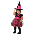 Comprar Disfraz de Bruja Rosa Bebe - Disfraces de Brujas y Hechiceros para Bebes