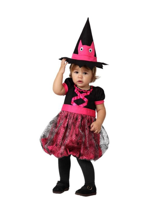 Comprar Disfraz de Bruja Rosa Bebe - Disfraces de Brujas y Hechiceros para Bebes