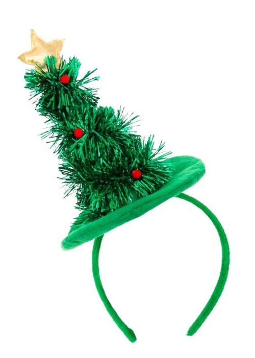 Diadema Arbol Espumillon - Gorros y Diademas para Cotillon