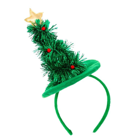Diadema Arbol Espumillon - Gorros y Diademas para Cotillon