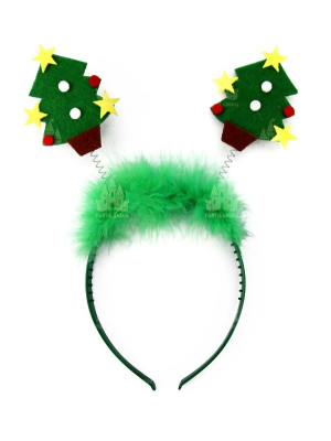 Diadema Muelles Arboles - Gorros y Diademas para Cotillon